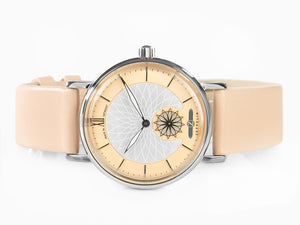 Zeppelin Mandala Quartz Watch, White, 36 mm, 8131-1