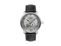 Zeppelin Friedrichshafen Open Heart Automatic Watch, Silver, 40 mm, 8566-4