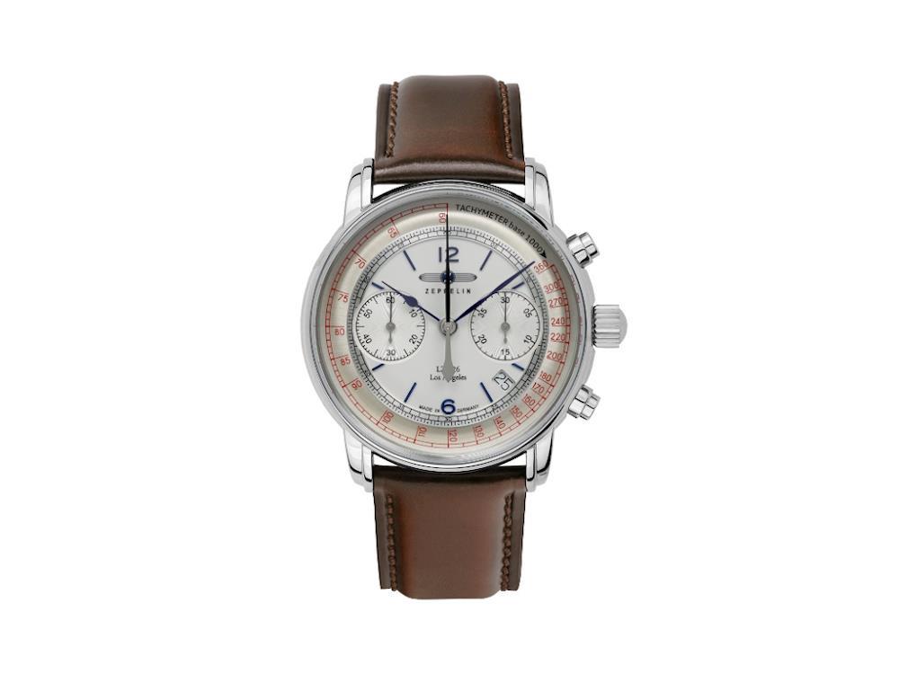 Zeppelin LZ126 Los Angeles Automatic Watch, 42 mm, Chronograph, 8614-5