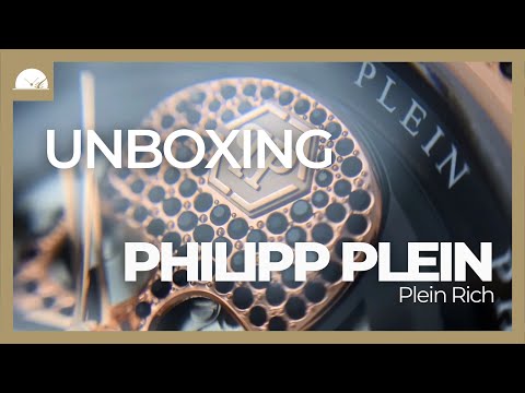 Philipp Plein Rich Automatic Watch, PVD Gold, Black, 46 mm, PWUAA0323