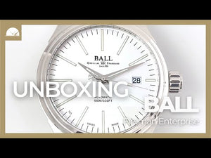 Ball Fireman Enterprise Automatic Watch, Ball RR1103, White, NM2188C-S20J-WH