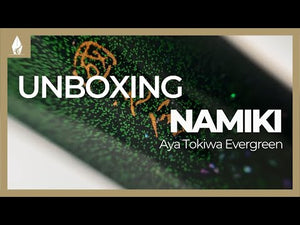 Namiki Aya Tokiwa Evergreen Fountain Pen, Gold Powder, AYA-TOKIWA