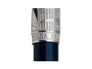Aurora Torino Special edition Ballpoint pen, Resin, Sterling Silver .925