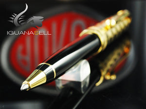 Aurora Optima Ballpoint pen, Resin, Gold trim, G32-CDN