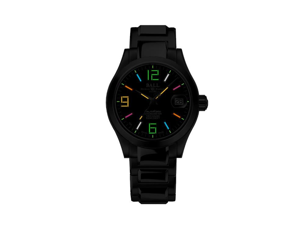 Ball Engineer III Pioneer II Automatic Watch, Black, 36 mm, LE, NL9616C-S5CJ-BKR