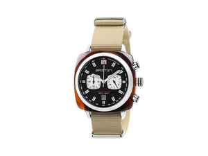 Briston Clubmaster Sport Quartz Watch, Black, 42 mm, 17142.SA.TS.1.NK