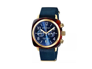 Briston Clubmaster Classic Quartz Watch, Blue, 40 mm, 19140.PYA.T.33.NMB