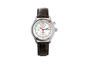 Ball Trainmaster Doctor's Chronograph Watch, White, Crocodile band, Lim.Edition