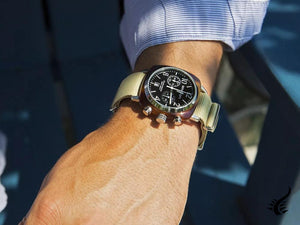 Briston Clubmaster Classic Quartz Watch, Black, 40 mm, 13140.SA.T.1.NK