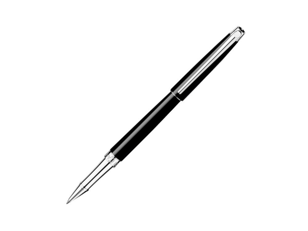 Caran d´Ache Léman Slim Black Ebony Rollerball pen, Lacquer, Black, 4771.782