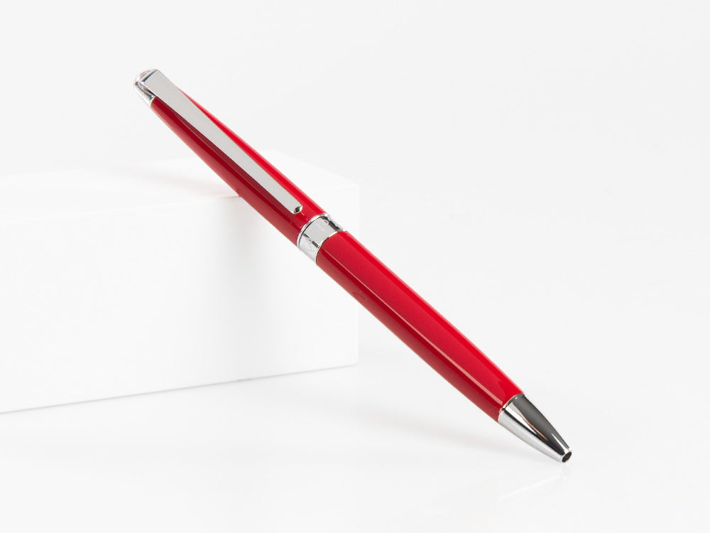 Caran d´Ache Léman Slim Scarlet Red Ballpoint pen, Lacquer, Red, 4781.770
