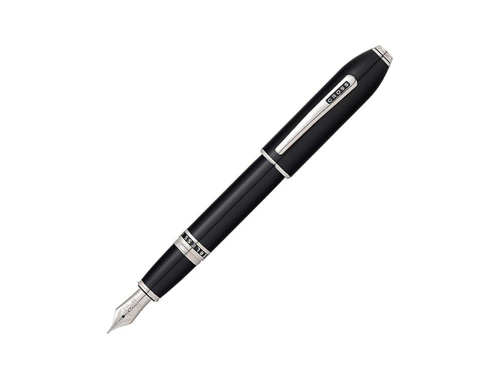 Cross Peerless 125 Fountain Pen, Lacquer, Black, Polished, AT0706-1