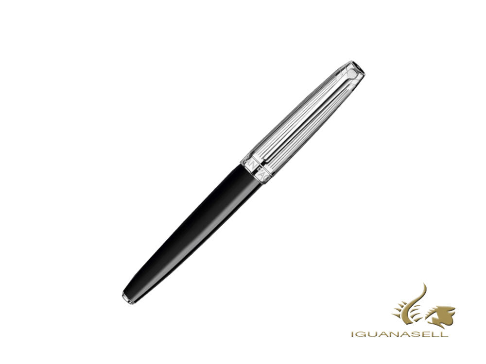 Caran d´Ache Léman Bicolor Black Fountain Pen, Lacquer, Black, 4799.289