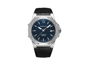 Cornavin Downtown 3-H Quartz Watch, 41 mm, Blue, CO2021-2004