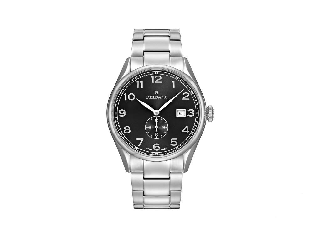 Delbana Classic Fiorentino Quartz Watch, Black, 42 mm, 41701.682.6.032