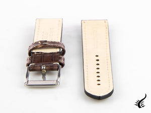 Glycine, Leather strap, 22mm, Marsala, LBK7BF-22