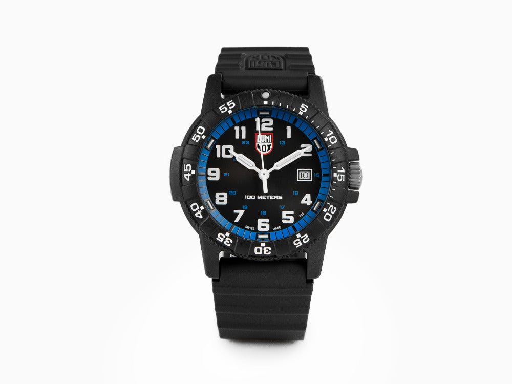 Luminox Leatherback Sea Turtle Giant Quartz Watch, Black, XS.0324