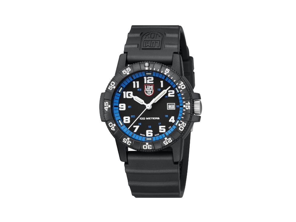 Luminox Leatherback Sea Turtle Giant Quartz Watch, Black, XS.0324