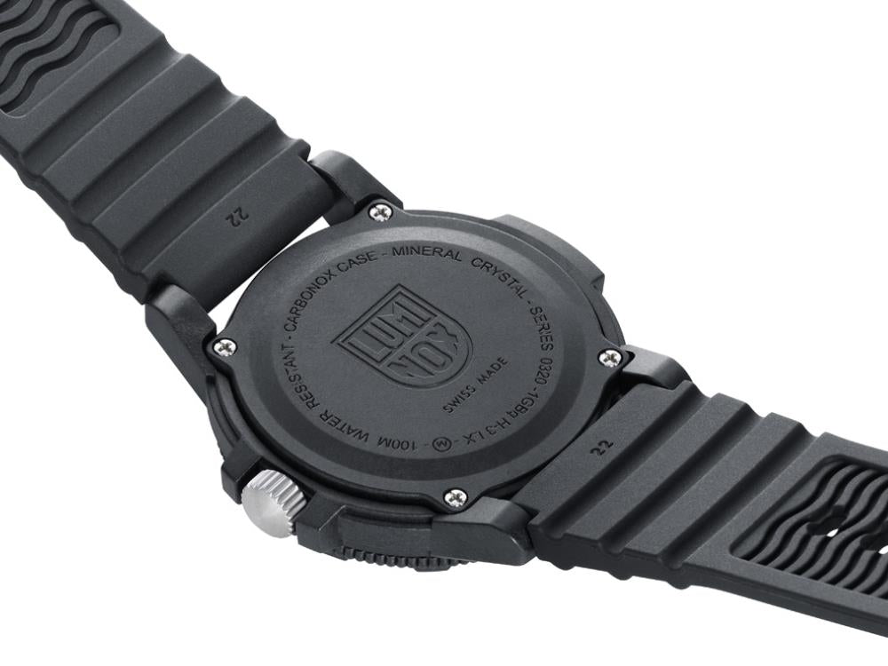 Luminox Sea Turtle Quartz Watch, Orange, CARBONOX™, 44 mm, 10 atm, XS.0329.1