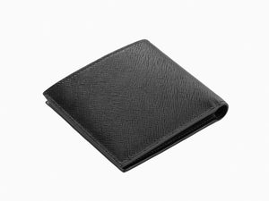 Montblanc Sartorial Wallet, Leather, Black, 8 Cards, 130317