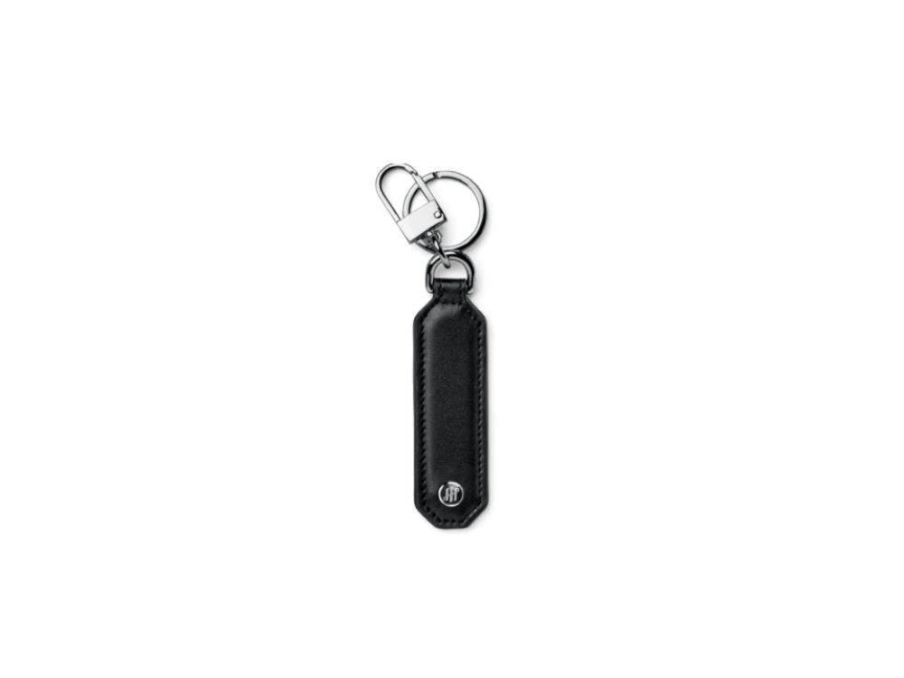 Montegrappa Signet Series Tower Key ring, Leather, Black, 1, IC00KH00