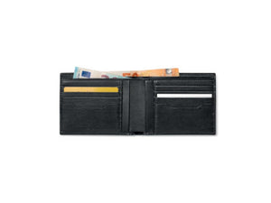 Montegrappa Signet Series Forex Wallet, Black, Leather, Cards, IC00WA00