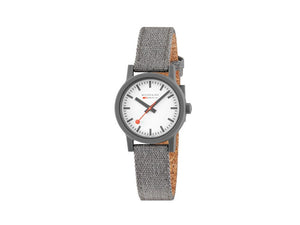 Mondaine Essence Grey Quartz Watch, Ecological, White, 32 mm, MS1.32110.LU