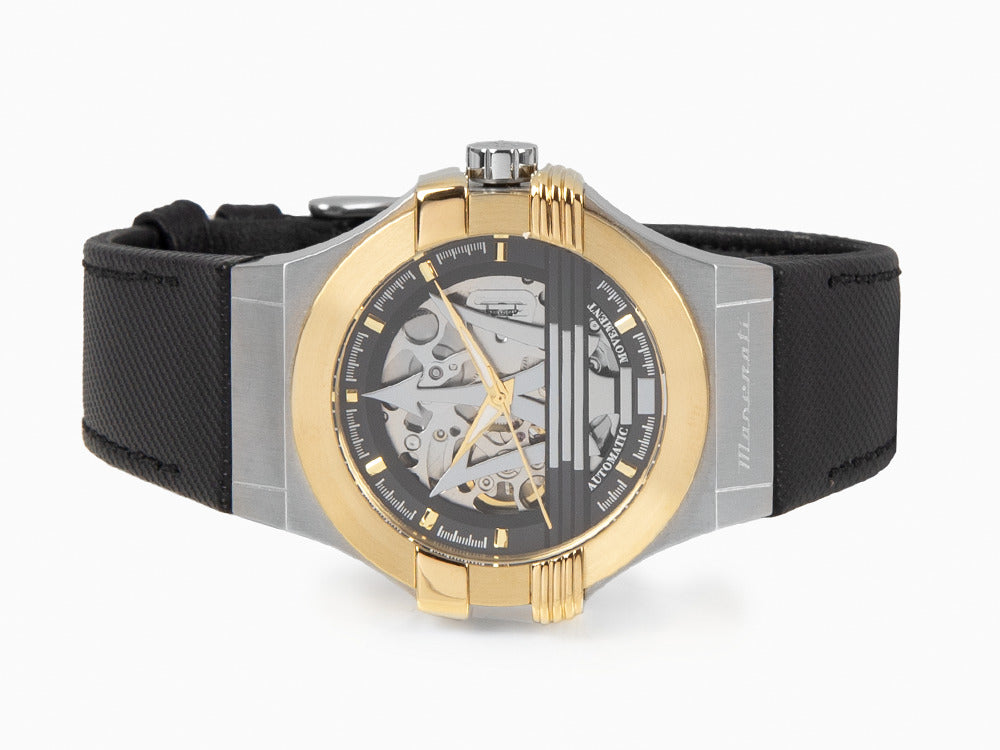 Maserati Potenza Automatic Watch, Black, 42 mm, Sapphire Crystal, R8821108037