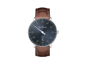 Meistersinger Neo Plus Automatic Watch, ETA 2824-2, 40mm, Blue, Day, NE417G-SG02
