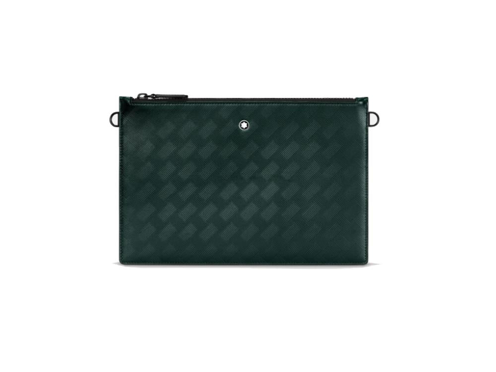 Montblanc Extreme 3.0 Pouch, Leather, Green, Zip,129985