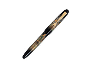 Namiki Yukari Turtles Fountain Pen, Maki-e, Gold trim, FN-30M-KM