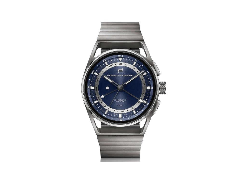 Porsche Design 1919 Automatic Watch, Titanium, Blue, 6023.4.05.002.01.5