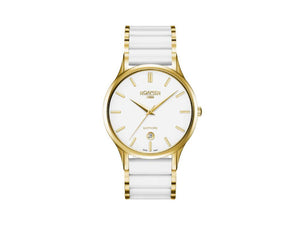 Roamer C-Line Quartz Watch, Ronda 715 CAL 6, White, 40 mm, 657833 48 25 60