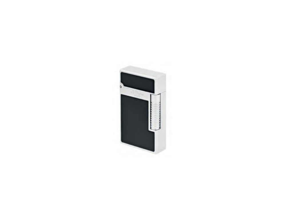 S.T. Dupont Ligne 2 Lighter New Le Grand, Palladium trim, Black, C23010