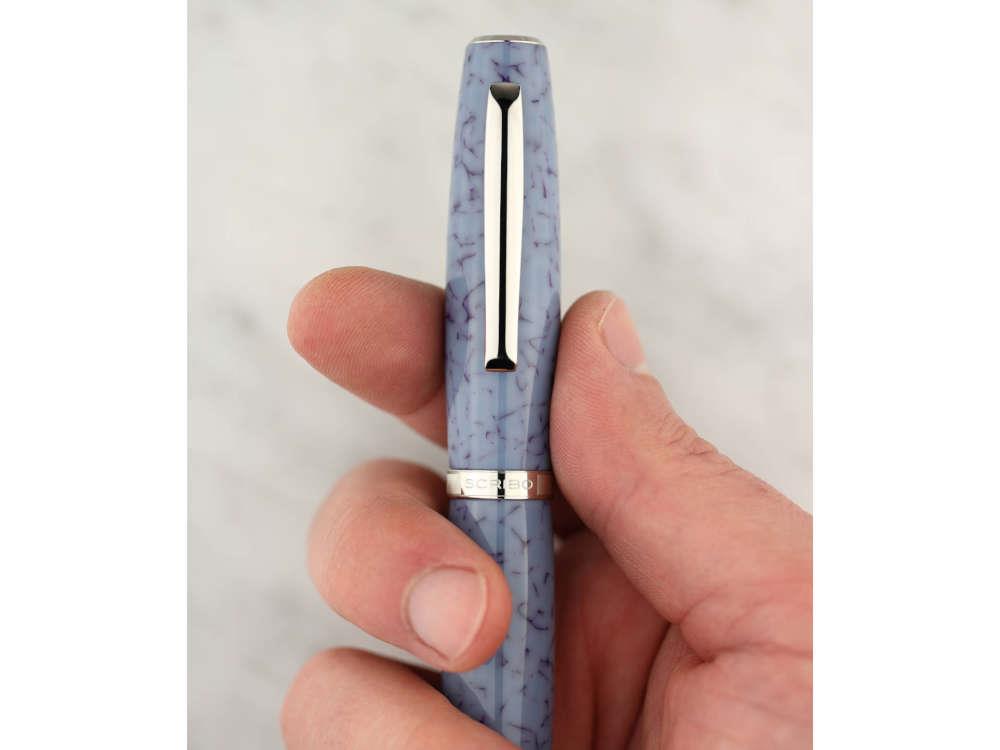 Scribo La Dotta Ninfea Fountain Pen, 14K, Limited Edition, DOTFP08PL1403