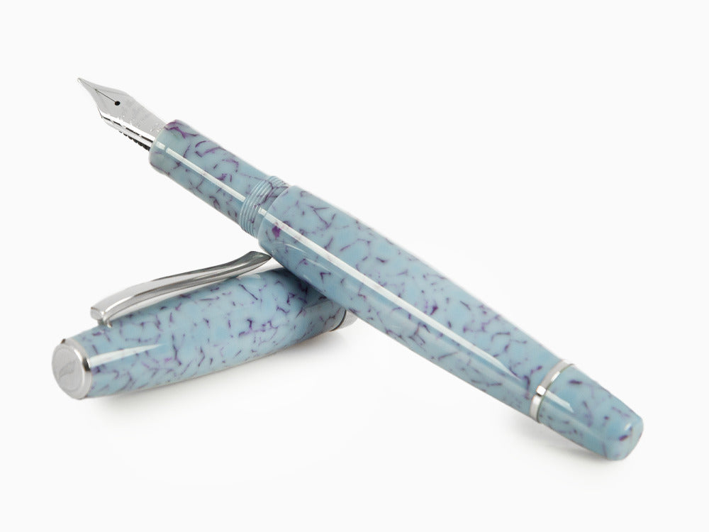 Scribo La Dotta Ninfea Fountain Pen, 18K, Limited Edition, DOTFP08PL1803