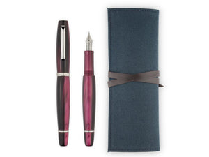 Scribo La Dotta Drapperie Fountain Pen, 14K, Limited Ed, DOTFP13RT1403