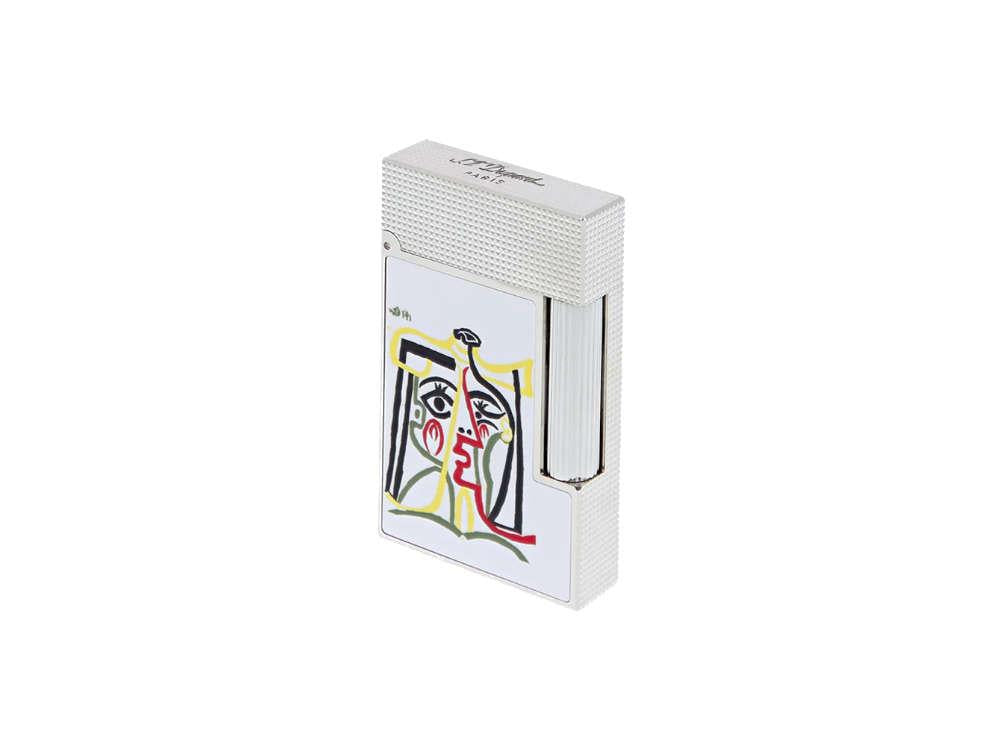 S.T. Dupont Ligne 2 Picasso Limited Edition Lighter, Brass, White, C16001