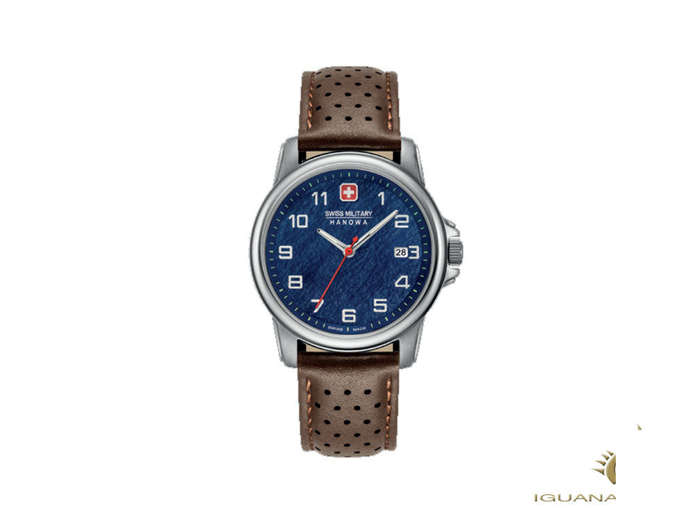 Swiss Military Hanowa Land Swiss Rock Quartz Watch, Blue, 6-4231.7.04.003