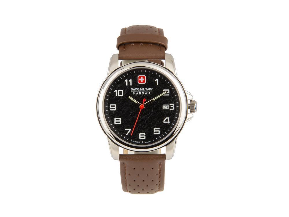 Swiss Military Hanowa Land Swiss Rock Quartz Watch, Black, 6-4231.7.04.007