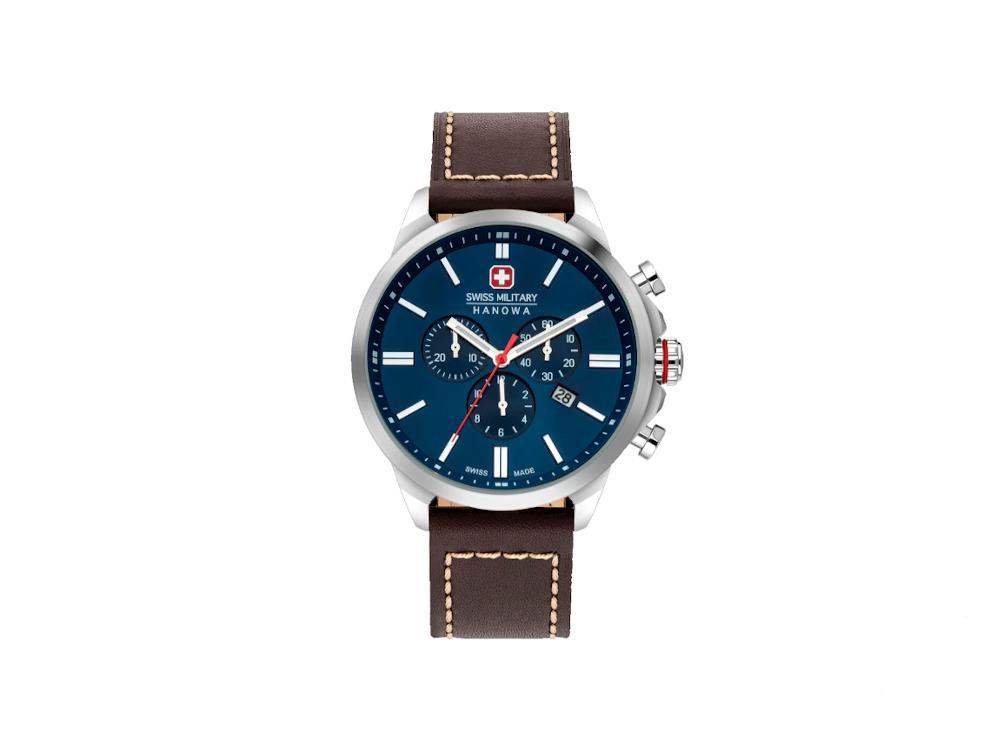 Swiss Military Hanowa Land Chrono Classic II Quartz Watch, Blue,6-4332.04.003.05