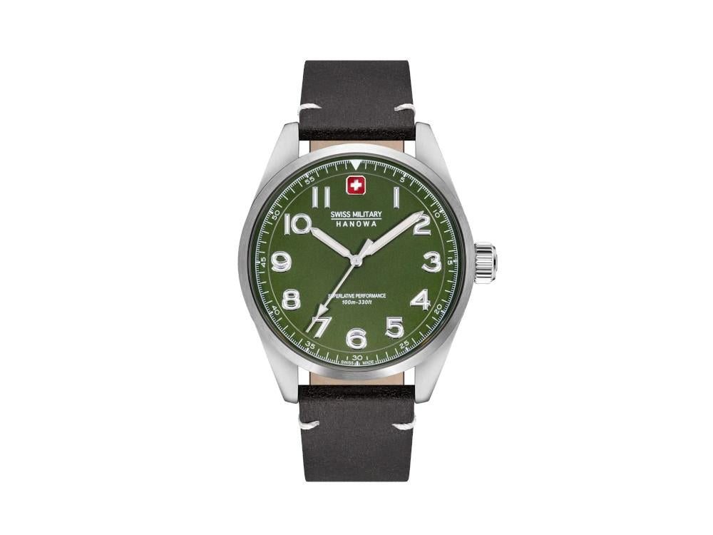 Swiss Military Hanowa Air Falcon Quartz Watch, Green, 42 mm, SMWGA2100404