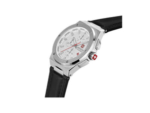 Swiss Military Hanowa Land Sidewinder Chrono Quartz Watch, White, SMWGC2101701