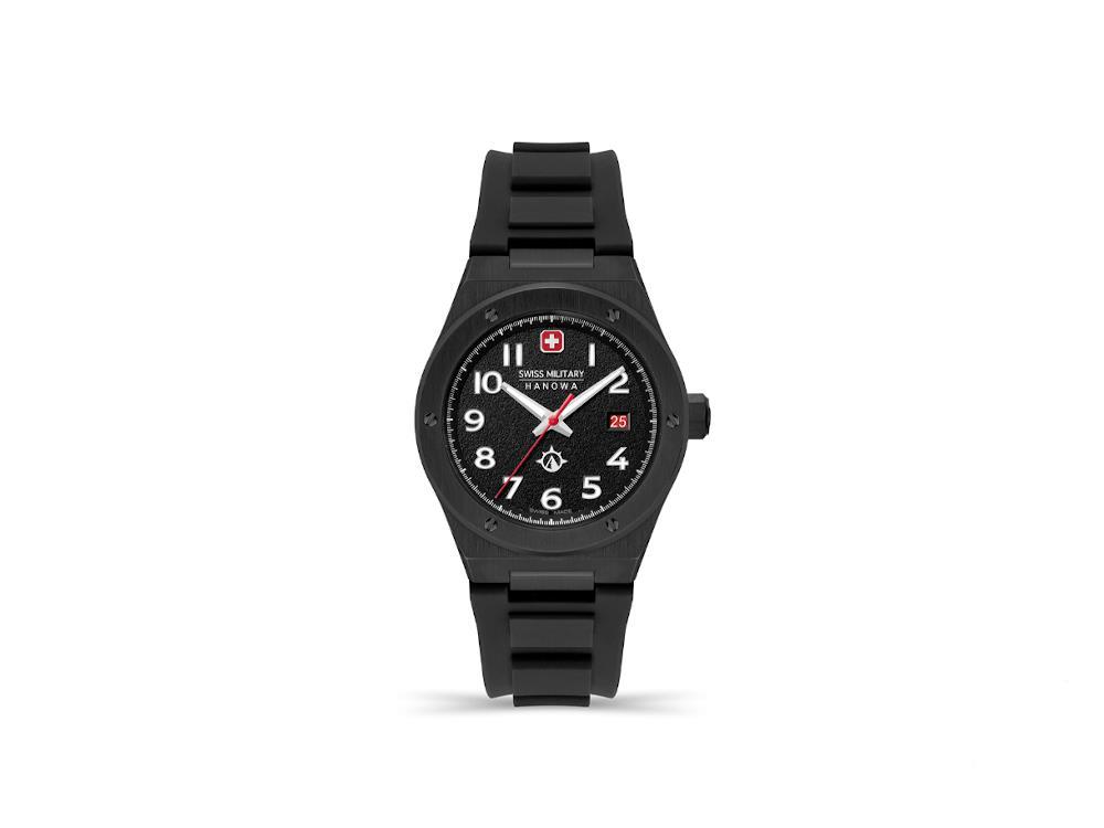 Swiss Military Hanowa Land Sonoran Quartz Watch PVD Black
