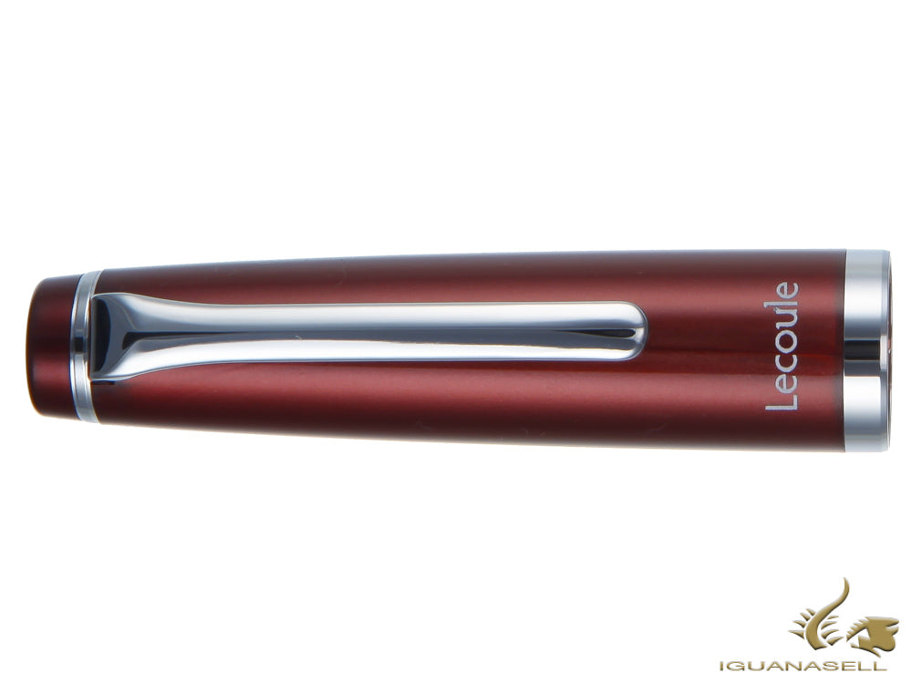 Sailor Lecoule Power Stone Color Fountain Pen, Acrylic Resin, Maroon