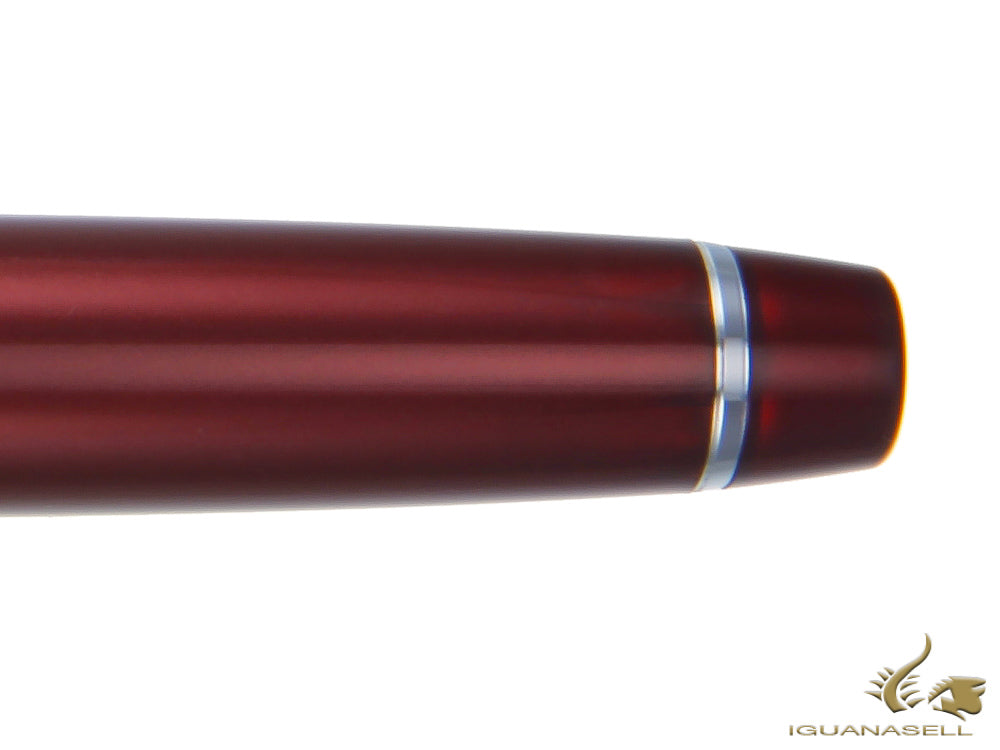 Sailor Lecoule Power Stone Color Fountain Pen, Acrylic Resin, Maroon