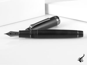 Sailor Professional Gear Imperial Black Fountain Pen, PVD, 10-9361-420