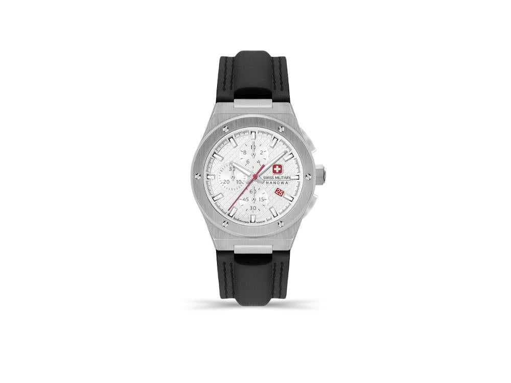 Swiss Military Hanowa Land Sidewinder Chrono Quartz Watch White