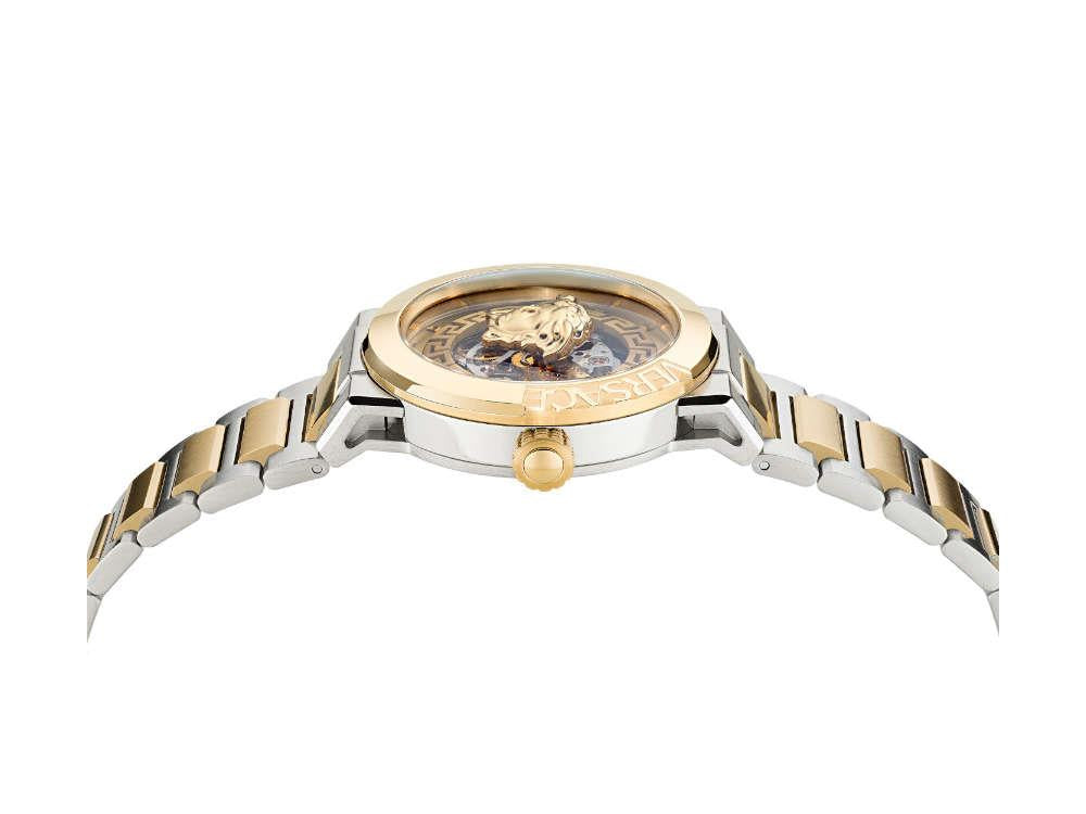 Versace Medusa Infinite Skeleton Quartz Watch Golden 38mm VE3G00122 Iguana Sell UK