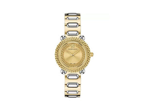 Versace Greca Twist Quartz Watch, PVD Gold, Golden, 35 mm, VE6I00423